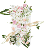 light pink, blush and white mood board