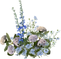Blue Floor Arrangement (Light Blue)