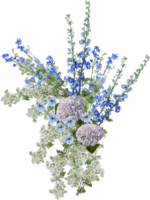 Pillar Arrangement Blue 1