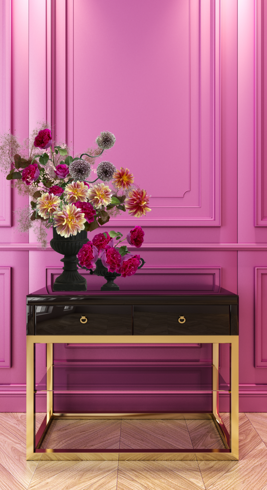 Pink entry