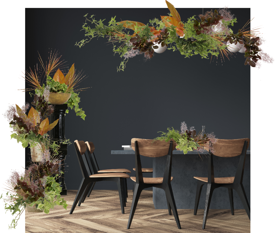 Foliage arrangement