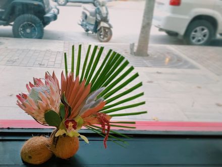 Bar/club themed event pieces