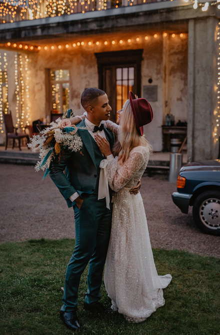 Boho chic style wedding