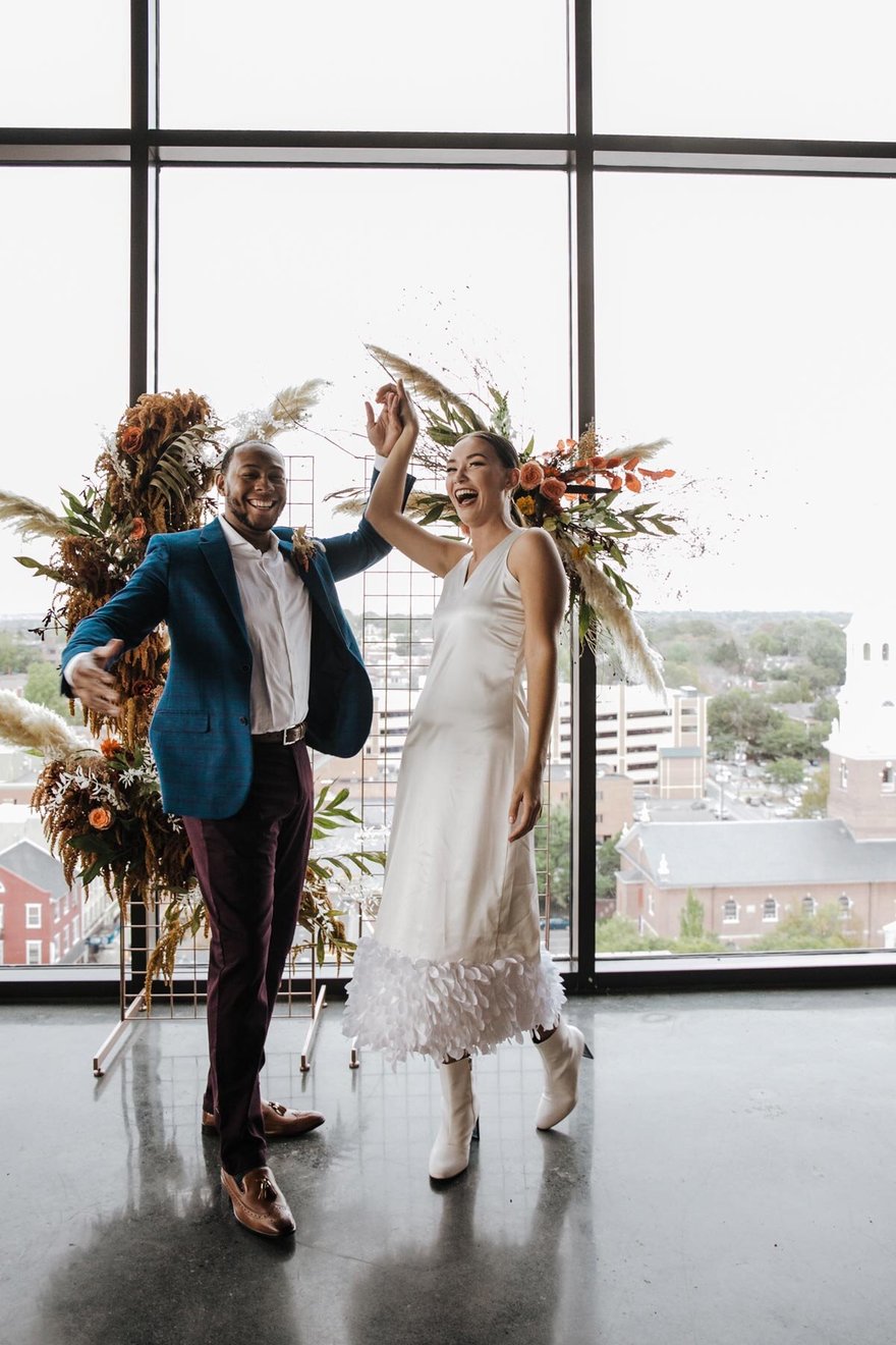 Downtown Rooftop Elopement