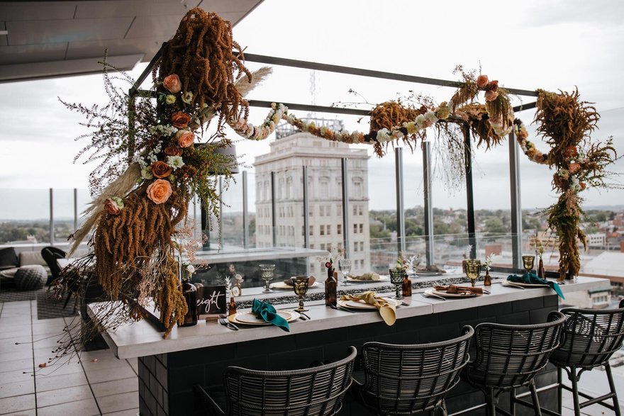 Downtown Rooftop Elopement