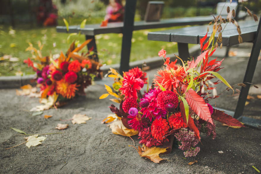 Autumn wedding