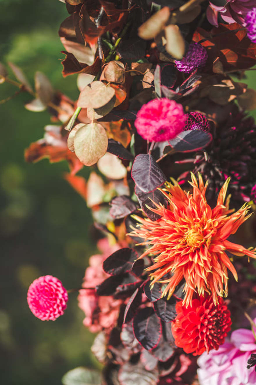 Autumn wedding