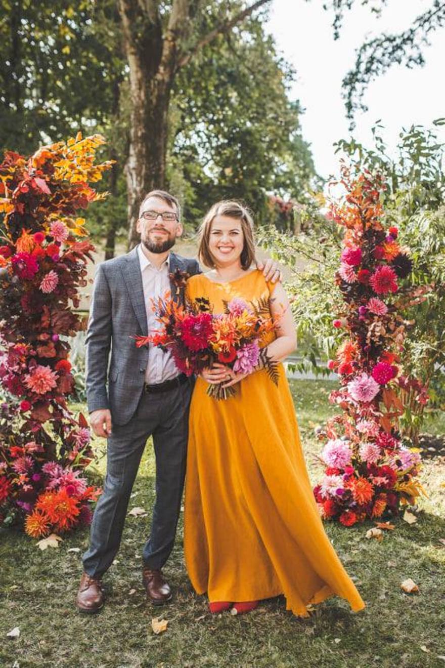 Autumn wedding
