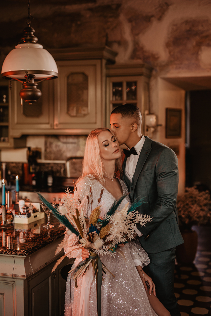 Boho chic style wedding