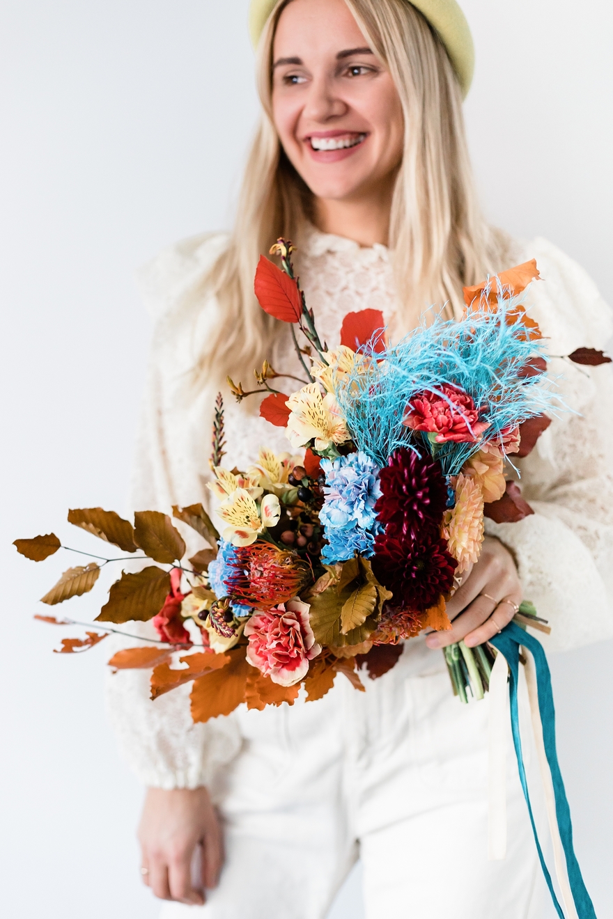 A bouquet inspired by autumn