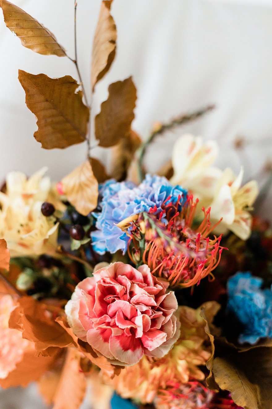 A bouquet inspired by autumn