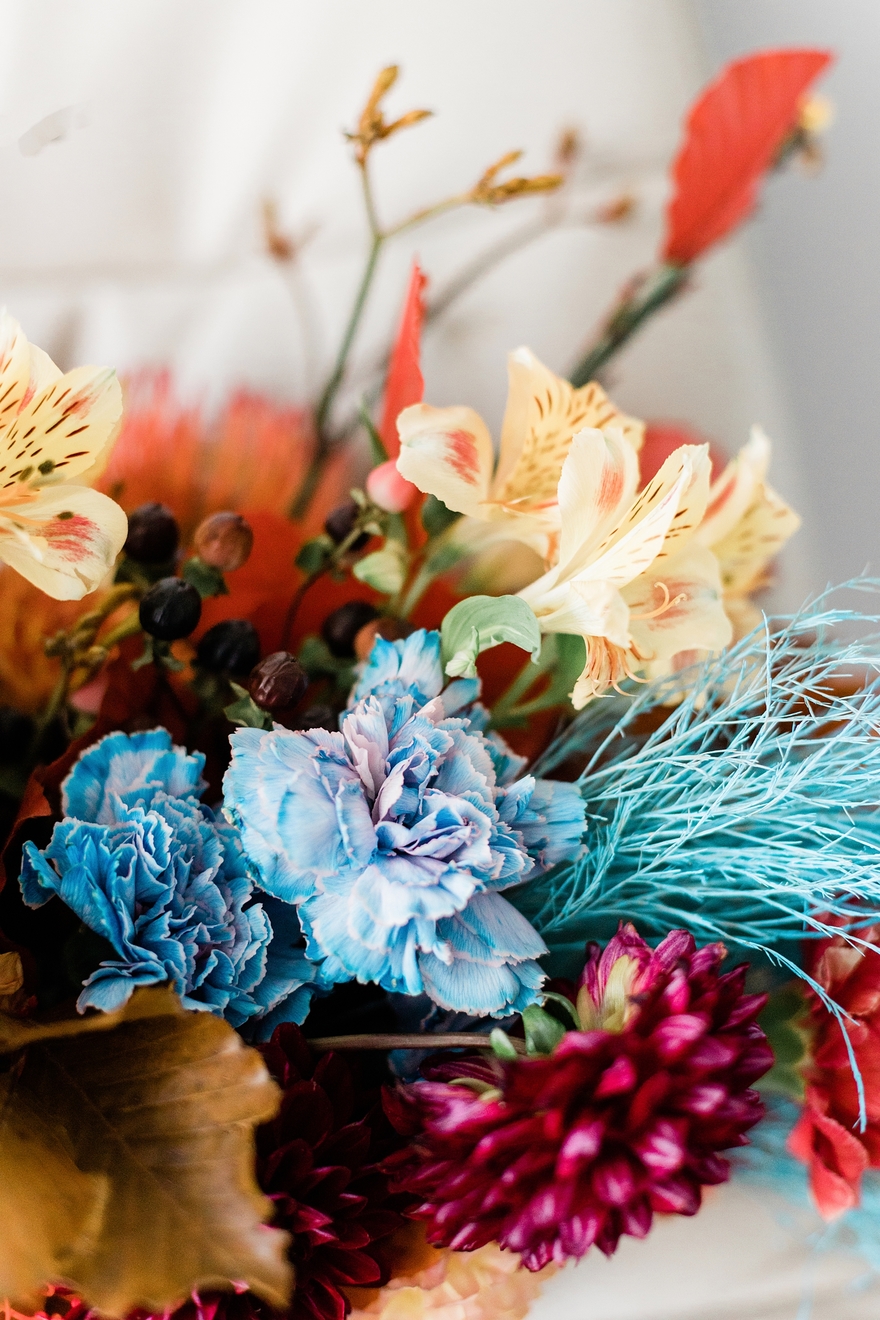 A bouquet inspired by autumn